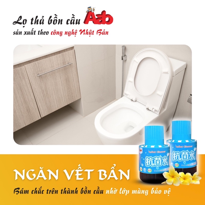 COMBO 3 LỌ THẢ BỒN CẦU AAB CHÍNH HÃNG LOẠI 180G