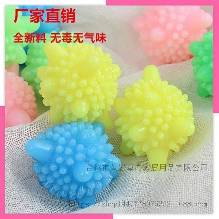 Quả cầu gai ion giặt quần áo (10 quả)