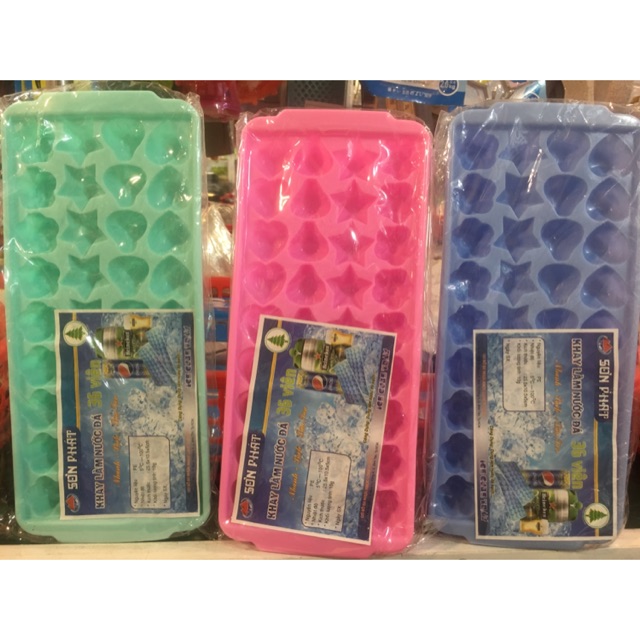 [ SHOP UY TÍN ] [ RẺ VÔ ĐỊCH ] khay đá viên không nắp { FREE SHIP }