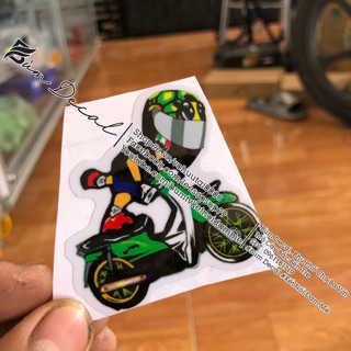 Bộ 12 Stiker Drag Thailand