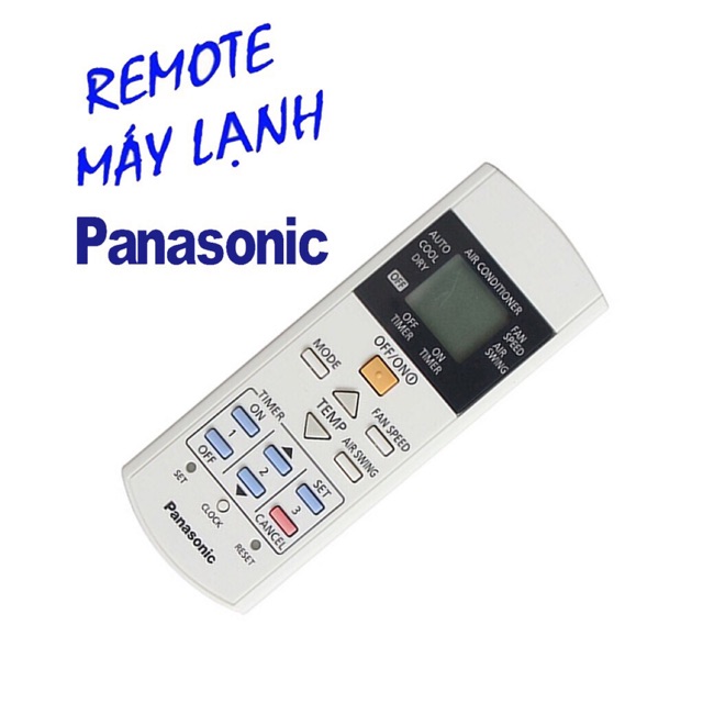 REMOTE MÁY LẠNH PANASONIC (Loại thường, không inverter)