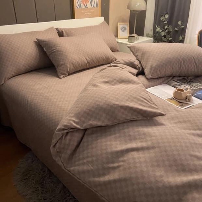 Set chăn ga xuất dư VANS ( chỉ có màu nâu)