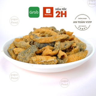 Da Cá Trứng Muối Thơm Ngậy Giòn Tan, Da Cá Lắc Trứng Muối Hộp 200gr.