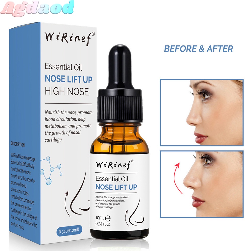 Tinh Dầu Mát Xa Nâng Mũi Làm Săn Chắc Mũi 10ml Agdoad