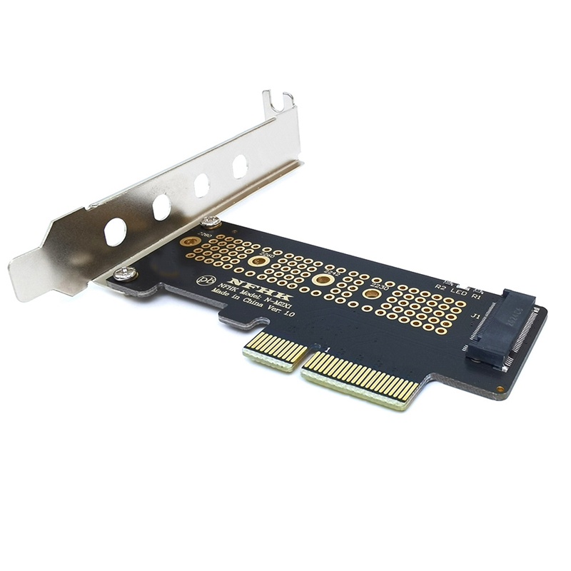M.2 NVME SSD NGFF to PCIE 3.0 X4 Adapter PCIE M2 Riser Card Adapter