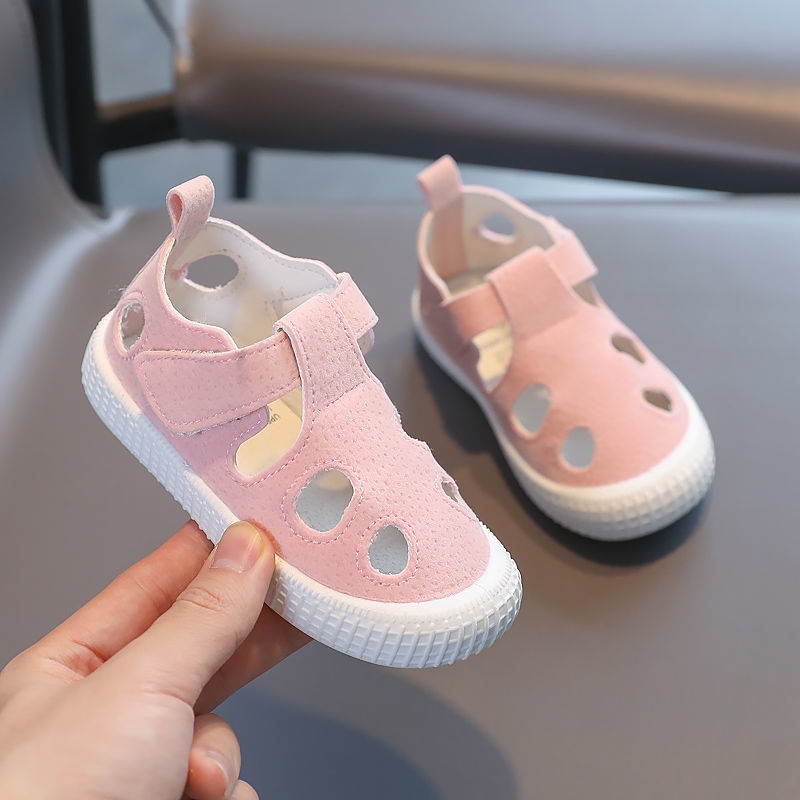 Xăng đan Hở Ngón Đi Biển Mùa Hè Mẫu Mới Phong Cách Công Chúa Cho Bé Gái 1-5 Tuổi