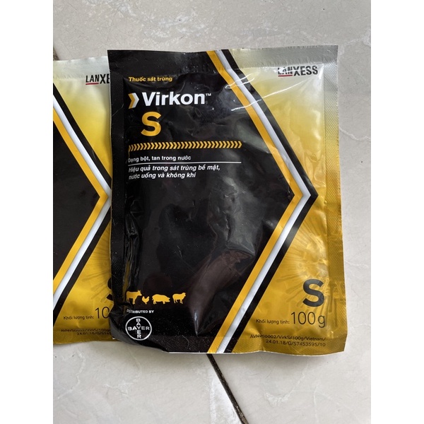 Sát trùng virkon S 10g va 100g