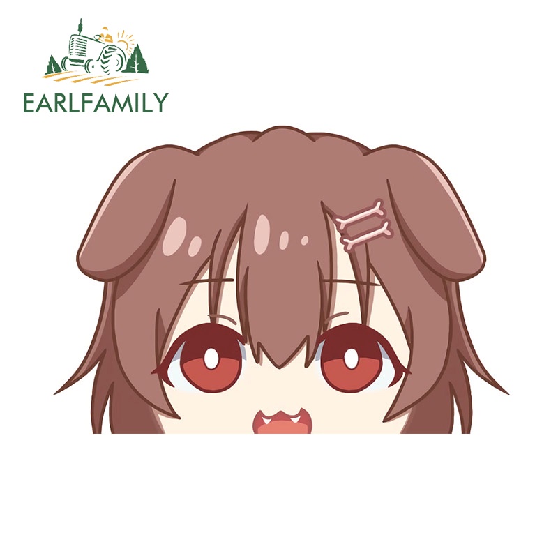 Đề Can 13cm inugami korone hololive peeker Dán Kính Chắn Gió Xe Hơi / Mô Tô / Xe Máy rv jdm van