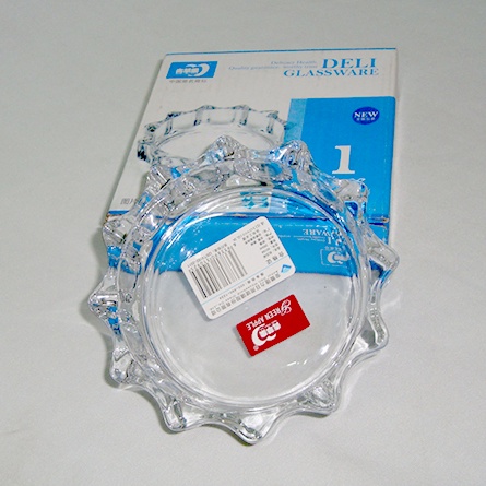 Gạt Tàn Thuốc Thủy Tinh Tròn Nhỏ YG1004