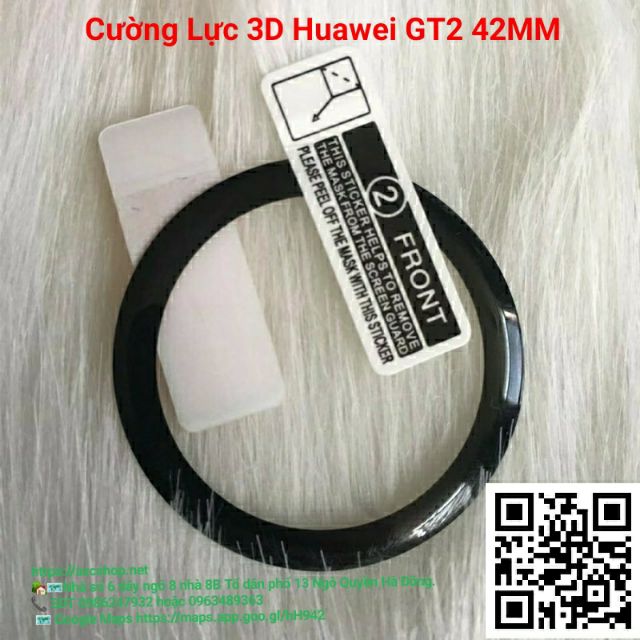 Kính Cường Lực Huawei GT2 42MM Loại 3D Full Màn