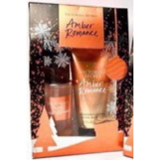 Bộ Quà Tặng Xịt Thơm Và Dưỡng Thể VICTORIA'S SECRET Mini Mist Lotion Gift Set 75ml x 2