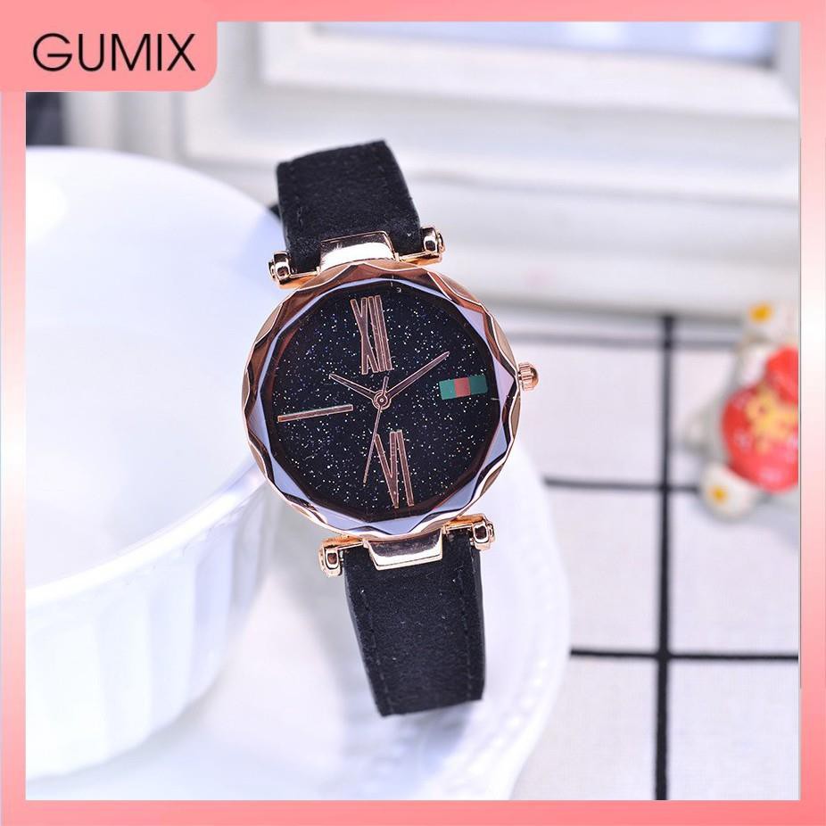 Đồng hồ nữ 🔥FREESHIP 🔥 Đồng Hồ Nữ GOGOEY 71834 Hàng Chính Hãng Dây Da Cao Cấp -TNL Gumix