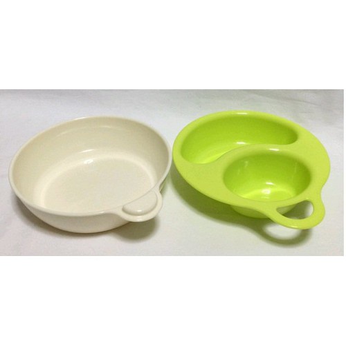 [Hỏa Tốc HN] Bát ăn chia ngăn cho bé INOMATA màu xanh Nội địa Nhật Bản