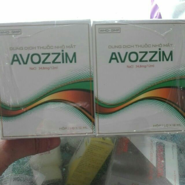 Thuốc Nhỏ dưỡng mắt avozzim