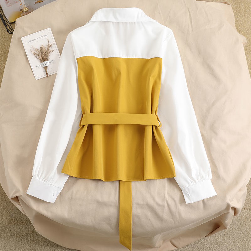 Áo Sơ Mi Nữ Tay Dài Cổ Bẻ Thời Trang Size S-2xl | BigBuy360 - bigbuy360.vn