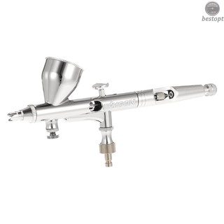B&O KKmoon 0.25mm Gravity Feed Dual-action Airbrush Kit Set Air Brush for Art Painting Tattoo Nail Art