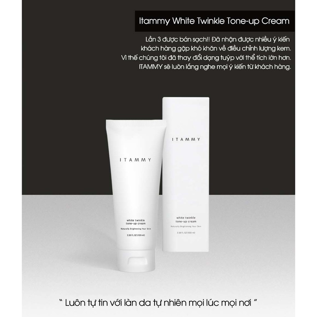 Kem tone-up trắng Itammy White Twinkle Tone-Up Cream | BigBuy360 - bigbuy360.vn