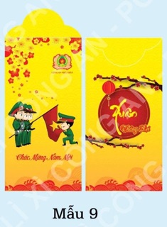 Combo 100 lì xì CAND đủ mẫu