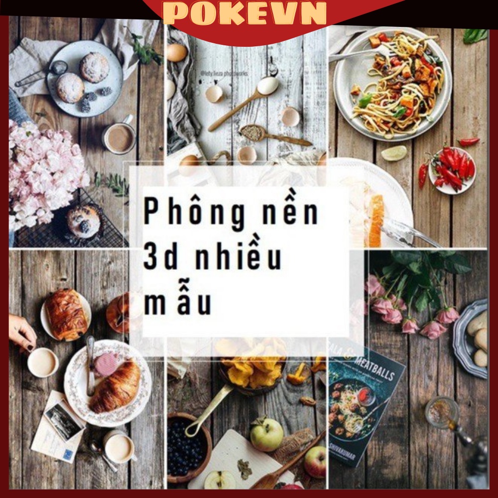 PHÔNG NỀN 3D SIÊU CHẤT LƯỢNG CHỤP ẢNH SẢN PHẨM - CHỤP QUẦN ÁO, MỸ PHẨM, ĐỒ ĂN, GIÀY DÉP...