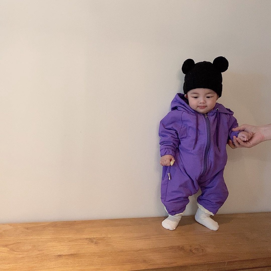 Mũ Len Tai Thỏ Dễ Thương Cho Bé