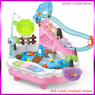 Đồ chơi câu cá vui nhộn 2 tầng