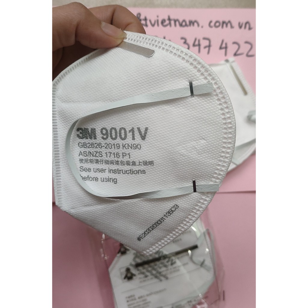 01 khẩu trang 3M 9001V có van thở thông khí