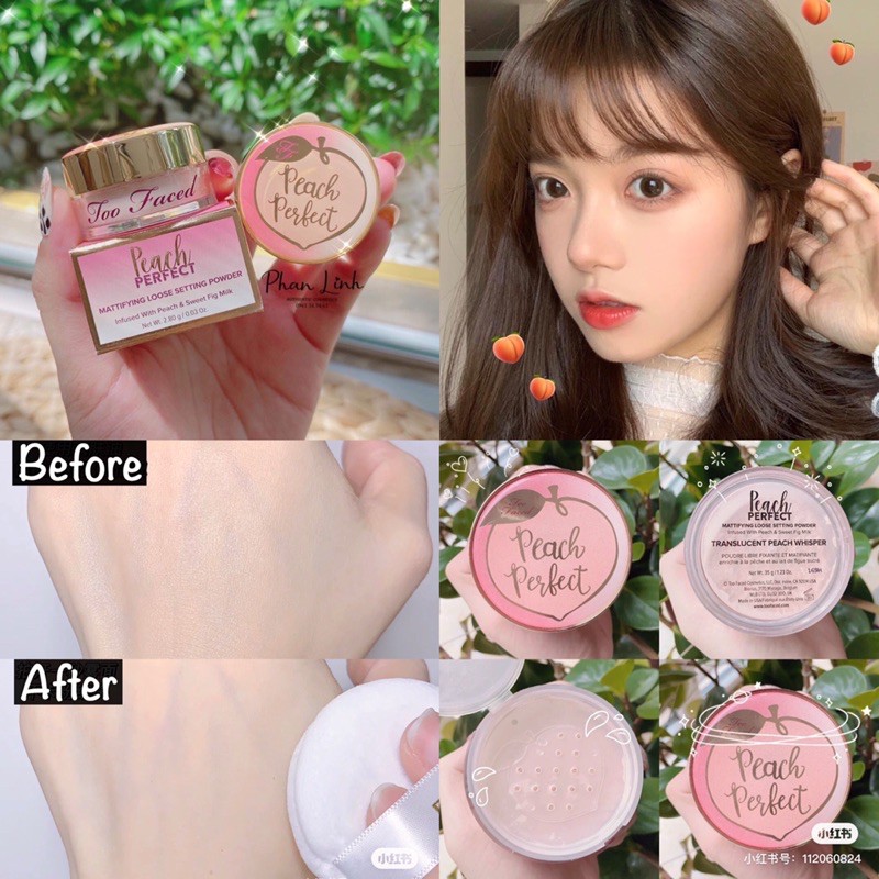 Phấn phủ Too Face Peach Perfect 2.8g