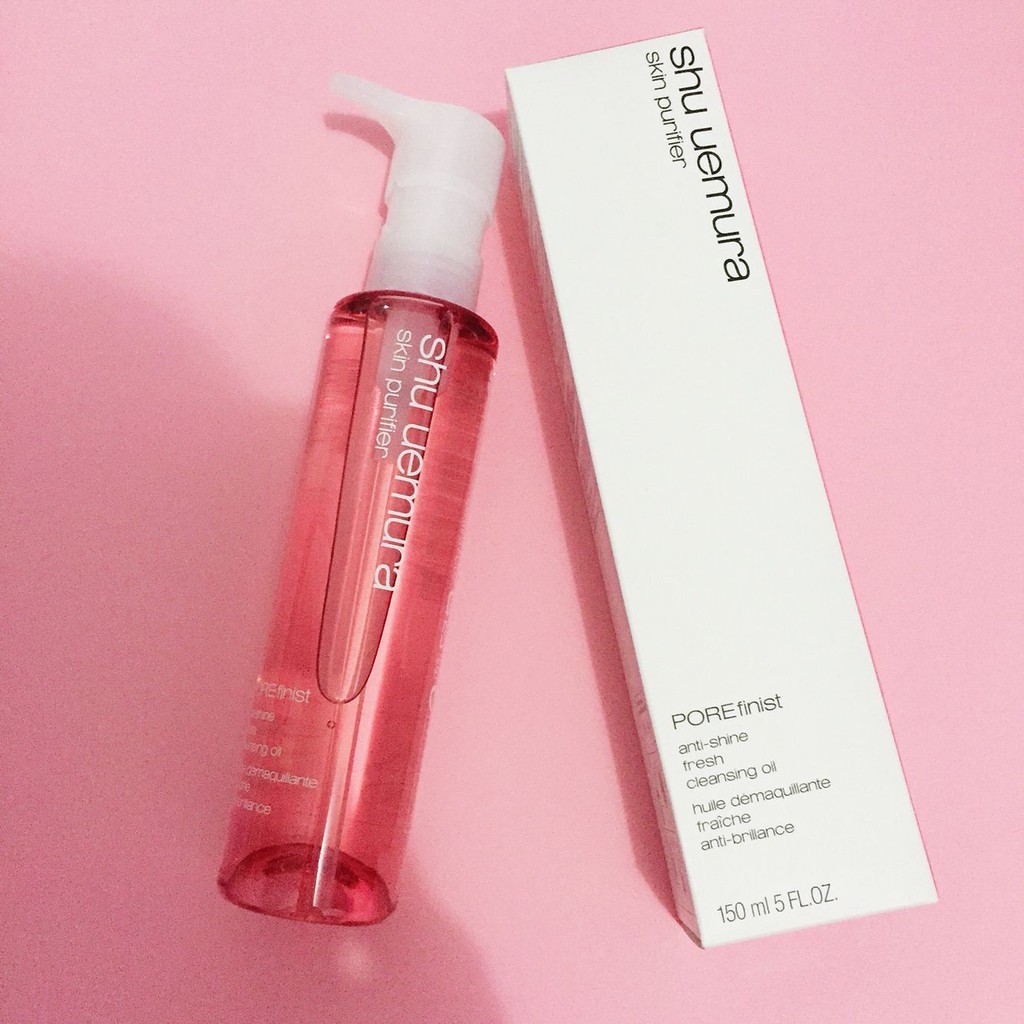 [FREESHIP]  Dầu Tẩy Trang SHU UEMURA SKIN PURIFIER PORE FINIST ANTI - SHINE FRESH CLEANSING OIL 150ml