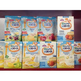 Bột ăn dặm Fruto Nga cho bé đủ vị date mới 2021