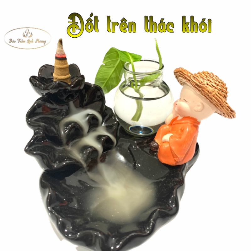 Trầm Hương Thác Khói  64 Nụ Nguyên Chất Quảng Nam Tự Nhiên Cao Cấp Đồ Thờ - BẢO TRẦM LINH HƯƠNG