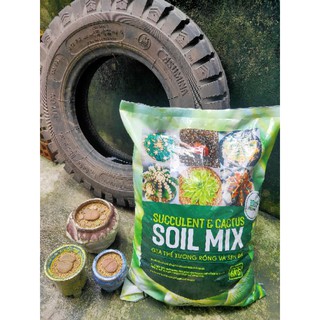 6KG SOIL MIX -giá thể, đất trồng sen đá, xương rồng thoát nước nhanh, cung cấp đủ chất dinh dưỡng cho cây