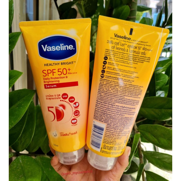 Dưỡng thể Vaseline 50x Healthy Bright Daily Thái Lan