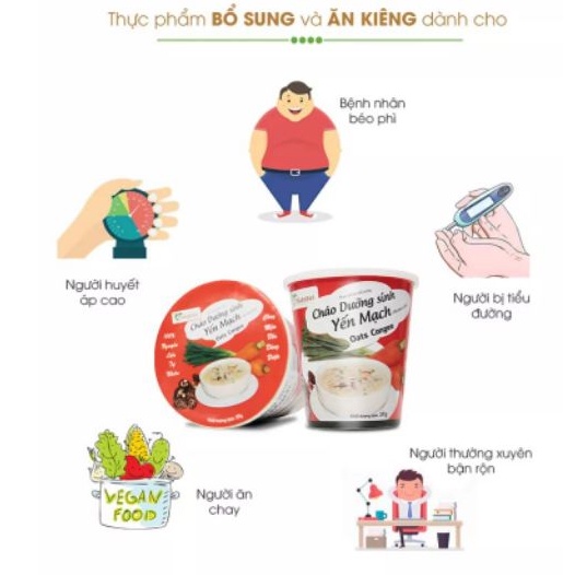 Cháo yến mạch gạo lứt ly - LÁ TÍA TÔ | BigBuy360 - bigbuy360.vn