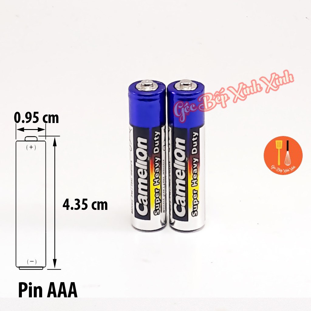 Pin AAA (pin 3A) Camelion 1.5V (1 cặp )