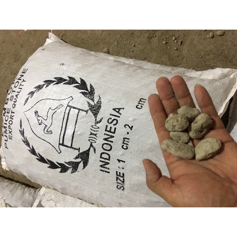 1kg đá bọt núi lửa Indonesia các cỡ