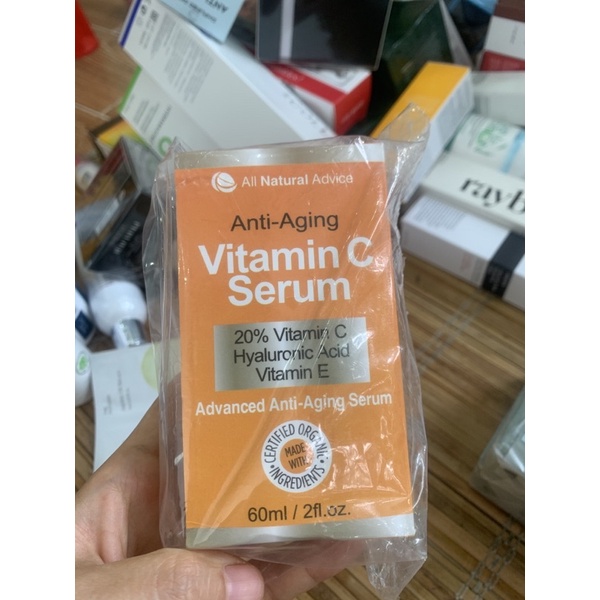 Huyết thanh vitamin C all natural advice 60ml