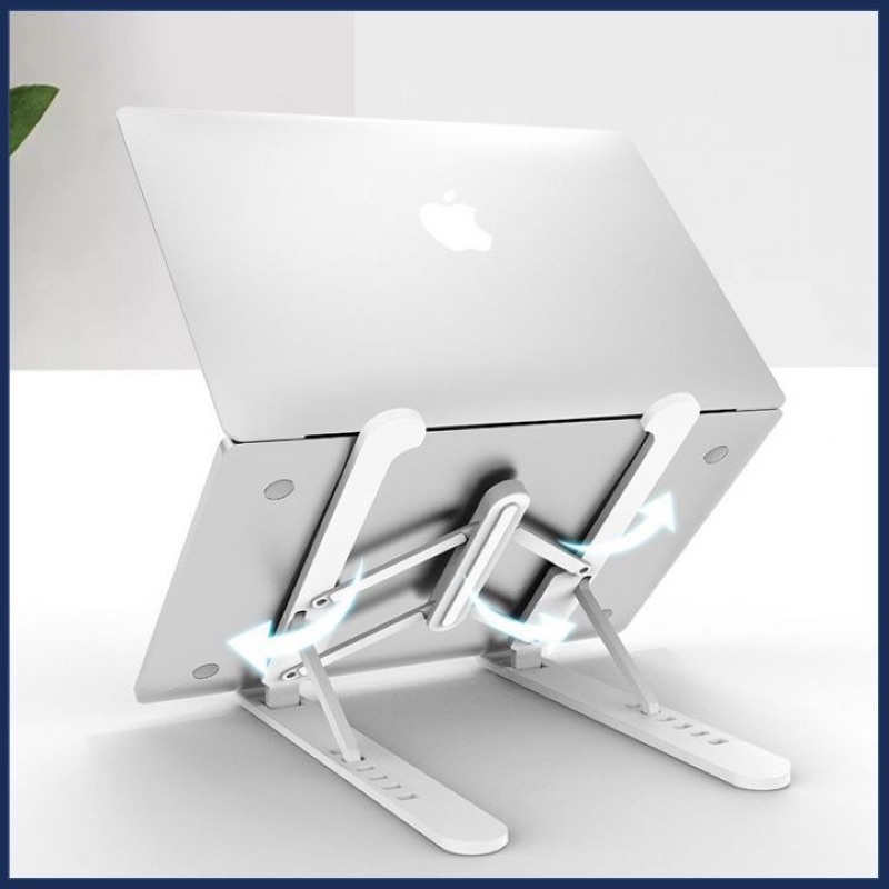 KỆ ĐỂ LAPTOP TẢN NHIỆT-CHẤT LIỆU NHỰA ABS CAO CẤP CÓ ĐỆM CHỐNG TRƯỢT VÀ XƯỚC ☘️☘️☘️ | BigBuy360 - bigbuy360.vn