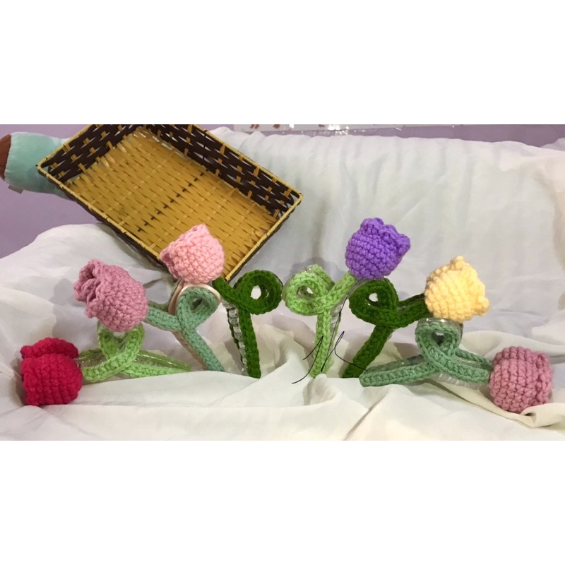 Kẹp tóc hoa len Hàn Quốc hàng thủ công🌻🌻🌻