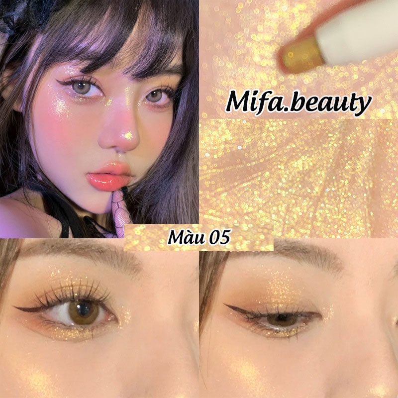 Bút Bắt Sáng XiXi, Bút Nhũ Mắt Highlight Bắt Sáng Cực Chuẩn, Lên Màu Đẹp Makeup Hàng Nội Địa Trung