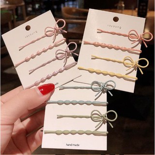 Kẹp tóc handmade hình nơ xinh xắn- ảnh thật
