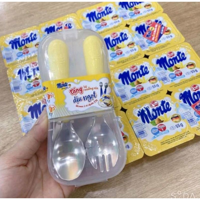 Set thìa ăn dặm Monte( QKM)