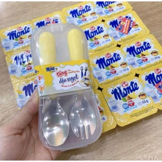 Set thìa ăn dặm Monte