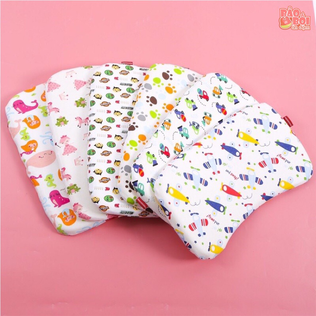 Gối cao su non chống méo đầu cho bé( kèm hình thật)