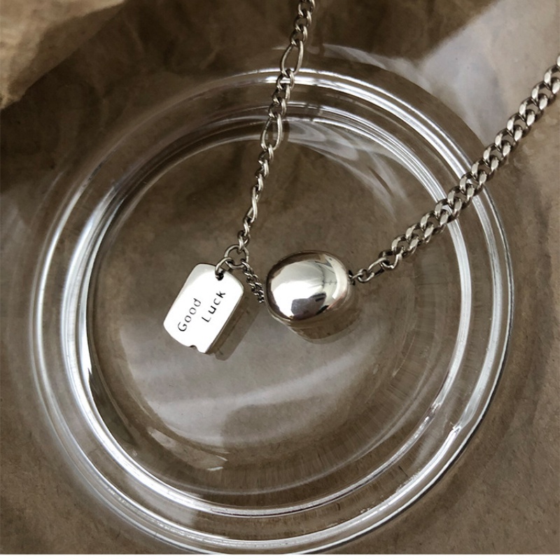 Sang trọng Phụ nữ Hàn Quốc Lucky Beanie Vòng cổ Thời trang Cá tính Chuỗi Vòng cổ