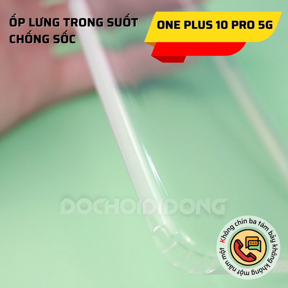 Ốp Lưng Dẻo Trong Suốt Cho Oneplus 10 Pro 5g Chống Sốc Bảo Vệ Camera
