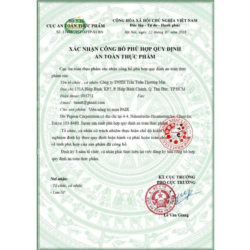 Pair A Viên Uống Hỗ Trợ Cải Thiện Mụn Của Nhật | BigBuy360 - bigbuy360.vn