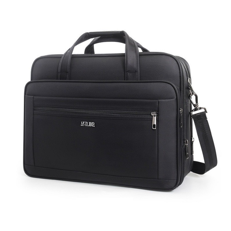Túi xách cặp công sở YAJIE 3248 đựng laptop đến 19inch size M, L, XL (Đen) | WebRaoVat - webraovat.net.vn