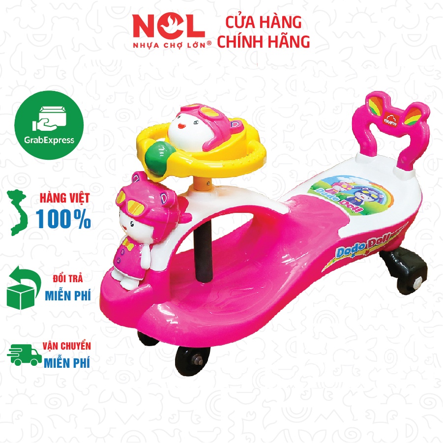 [Nhựa Chợ Lớn] Xe Lắc Đại hình Búp Bê (Có nhạc) M1841BX3B