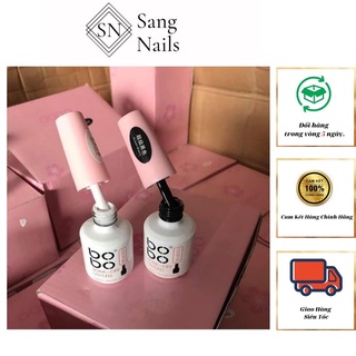 Sơn gel bobo trắng đen cao cấp, Sơn gel móng tay chính hãng chất sơn bao đặc siêu mướt.