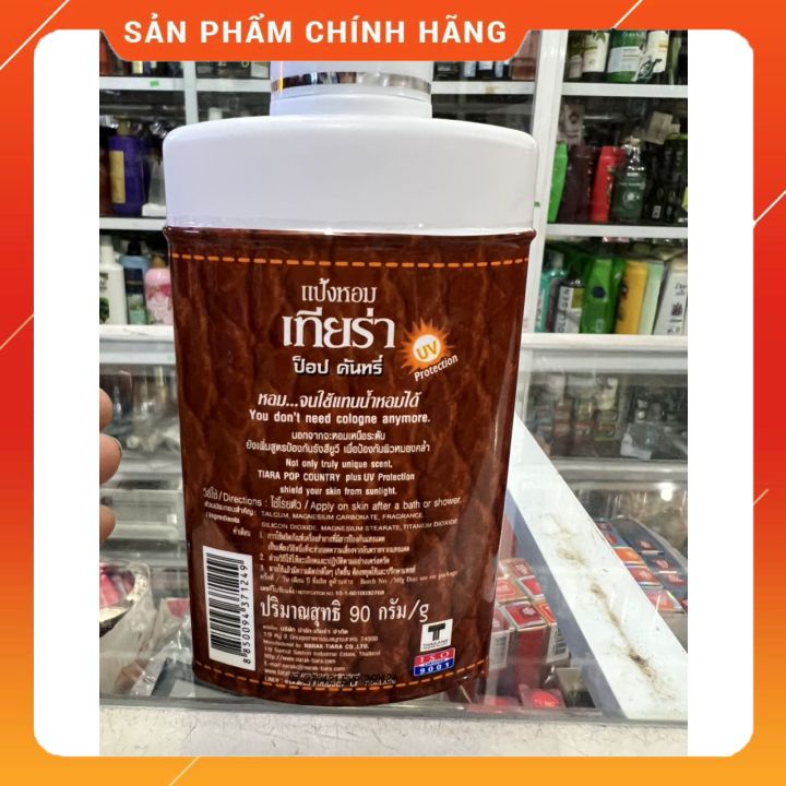 PHẤN THƠM CON NGỰA THÁI LAN 100g chai nhựa màu nâu  -dùng cạo mặt -trang điểm -phấn siêu mịn- mùi thơm giữ lâu